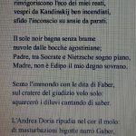 LA PRIMA VOLTA POETICA DI ANNIBALE GAGLIANI
