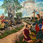 PRESENTATA OGGI A SURBO L’OPERA DI AGOSTINO GURASCIO E ARMIDA MELE: LA PALA D’ALTARE DELLA CHIESA DI SAN PANTALEO
