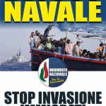 ‘STOP INVASIONE IMMIGRATI’