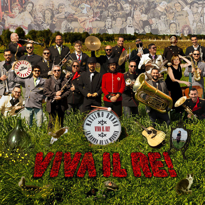 Massimo Donno - Viva il re! (copertina)