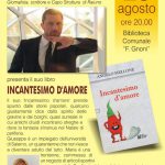 TUGLIE: ANGELO MELLONE PRESENTA “INCANTESIMO D’AMORE
