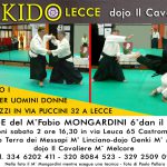 A LECCE SI CONCLUDE OGGI LO STAGE DEL M° FABIO MONGARDINI 6° DAN DI AIKIDO