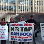 PROTESTA NO TAP AL TRIBUNALE