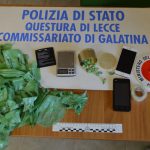 RINCHIUSO IN CARCERE PRESUNTO SPACCIATORE