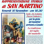 IL TAGLIO DEL MANTELLO DI SAN MARTINO, RAPPRESENTAZIONE STORICA A NARDO’ VENERDI’ 10