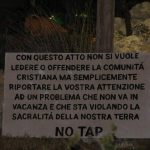 A LECCE CITTA’ UN PRESEPE NO TAP (PER POCO)