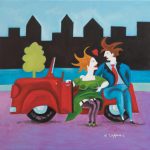 NOTE D’ARTE / IL VERNISSAGE A LECCE DELLA NUOVA MOSTRA DI VITTORIO TAPPARINI. LA SUA ‘TERRA DI MEZZO’ ABITATA DA SENTIMENTI RIVELATI DAL MAESTRO TRA DIMENSIONE LUDICA E SPENSIERATEZZA QUOTIDIANA
