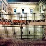 PROTESTA DI CASA POUND PER GLI IMMIGRATI AL MUSEO
