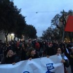 VENTIDUE DENUNCE PER IL CORTEO NO TAP DI UN MESE FA