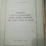 LA ‘VERTENZA’ DIMENTICATA DI DON LUIGI PROTOPAPA