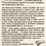 QUARANTA ANNI FA VENIVA RITROVATO IL CORPO DI ALDO MORO / CHI SEMINA VENTO RACCOGLIE TEMPESTA