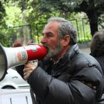 IL PROFESSOR IPPAZIO LUCERI IN LOTTA CONTRO LA TAP IN GRECIA DETENUTO DALLA POLIZIA DA VENTIQUATTRO ORE