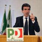 MAURIZIO MARTINA SEGRETARIO PD LAVATO CON PERLANA