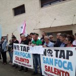 MANIFESTAZIONE NO TAP A OTRANTO: “l’attuale governo tace, e conferma la continuità con il precedente”