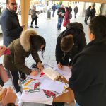 LA PROTESTA DI ANDARE OLTRE ALLA STAZIONE DI LECCE