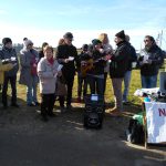 LA PROTESTA DI QUESTA MATTINA A MATAGIOLA: DIFFIDA AL GASDOTTO TAP/ SNAM DI BRINDISI