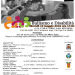 A CAVALLINO, ORATORIO ‘SAN MICHELE’, UN INCONTRO SU ‘BULLISMO E DISABILITA” GIOVEDI’ 16 MAGGIO ORE 17.00