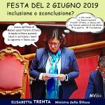 FESTA DEL 2 GIUGNO. IL MOVIMENTO 5 STELLE CONTINUA A PERDERE CONSENSI