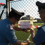 SEQUESTRATI IMPIANTI SPORTIVI ABUSIVI