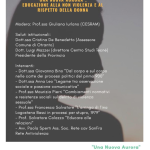 SEMINARIO “UNA NUOVA AURORA”, EDUCAZIONE AL RISPETTO DELLA DONNA, A OTRANTO SABATO 18