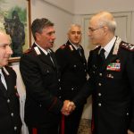 IL COMANDANTE GENERALE DEI CARABINIERI GIOVANNI NISTRI QUESTA MATTINA IN VISITA AI REPARTI SALENTINI