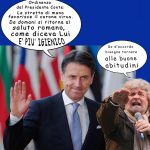 CONTE TROVA IL MODO DI COMBATTERE IL VIRUS – La vignetta di leccecronaca.it