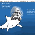 MARETTA TRA LE LE SARDINE A CAUSA DELLA VISITA AI BENETTON – LA VIGNETTA DI leccecronaca.it