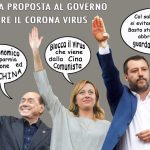 IL CENTRO-DESTRA  PROPONE AL GOVERNO LA RICETTA PER BATTERE IL VIRUS – la vignetta di leccecronaca.it