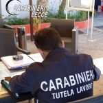 NUOVI CONTROLLI DEI CARABINIERI IN AZIENDE SALENTINE