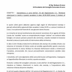 INTERPELLANZA DELLE OPPOSIZIONI IN CONSIGLIO SU QUANTO ACCADUTO POCHI GIORNI FA PRESSO IL CIMITERO