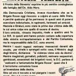 A QUARANTADUE ANNI DALL’OMICIDIO DI ALDO MORO, LA VERITA’ ANCORA LONTANA. QUALCHE DOCUMENTO VECCHIO E NUOVO PER AVVICINARCI QUANTO PIU’ POSSIBILE