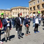 LA MANIFESTAZIONE DEL CENTRO DESTRA. DICHIARAZIONE DI RAFFAELE FITTO. COMUNICATO DI CAMBIAMO!