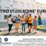 SONO RIPARTITE LE OFFERTE FORMATIVE DEL CENTRO STUDI KOINE’ EUROPE