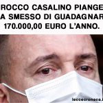 IL PORTAVOCE DELL’EX PREMIER CONTE PIANGE DISPERATO – La Vignetta di leccecronaca.it