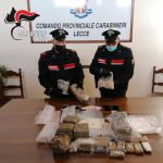 OPERAZIONE ANTIDROGA DEI CARABINIERI A LECCE CITTA’