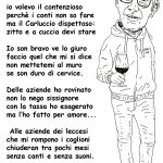 L’ASSESSORE AI TRIBUTI GNONI SI CONFESSA – La Vignetta di Valerio Melcore