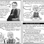 CAMPAGNA ELETTORALE TERMINATA, CON ESSA ANCHE IL PERICOLO FASCISTA – La vignetta di Valerio Melcore