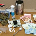 ARRESTATO PER DROGA, RITORNA SUBITO IN LIBERTA’