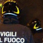 PAURA NELLA NOTTE PER UN INCENDIO IN CASA