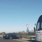 SCHIANTO SULLA LECCE-MAGLIE, UN FERITO