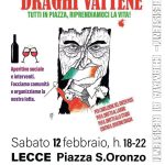 APERITIVO NO GREEN PASS A LECCE SABATO 12