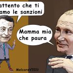 E’ SCOPPIATA LA GUERRA – La vignetta di Valerio Melcore