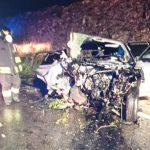 UN ALTRO TERRIBILE SCHIANTO NELLA NOTTE VICINO TARANTO, TRE MORTI E DUE FERITI GRAVI