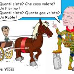 FACCIAMO LA GUERRA A PUTIN MA LO FINANZIAMO – La Vignetta di Valerio Melcore