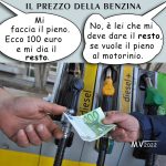DRAGHI ABBASSA IL PREZZO DELLA BENZINA !!!??? – La Vignetta di Valerio Melcore