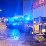 INCENDIO IN CASA A BRINDISI, DUE FERITI