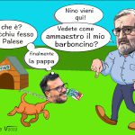 STEFANINO LACATENA PASSA CON EMILIANO…IN FORZA ITALIA NON MI FACEVANO CRESCERE! – La Vignetta di Valerio Melcore