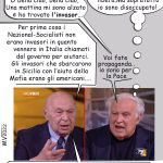 LA NOSTRA PICCOLA GUERRA QUOTIDIANA. SANTORO CONTRO MIELI – La Vignetta di Valerio Melcore