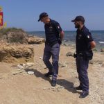 TROVATO UN PROIETTILE D’ARTIGLIERIA A TORRE CHIANCA