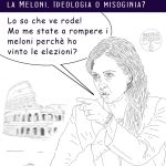 CAMPAGNA DI ODIO CONTRO L’UNICO LEADER POLITICO DONNA. La Vignetta di Valerio Melcore